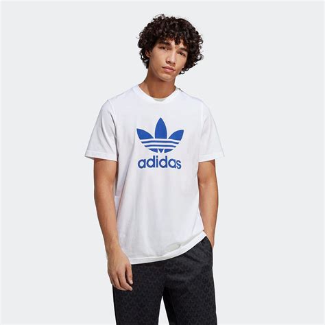 Adidas trefoil tee men